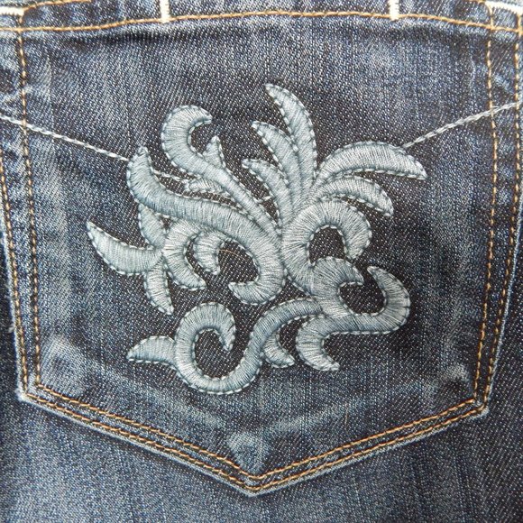 Paige Maternity Women's Laurel Canyon Low Rise Boot Cut Jeans  Size 32 - Picture 10 of 13